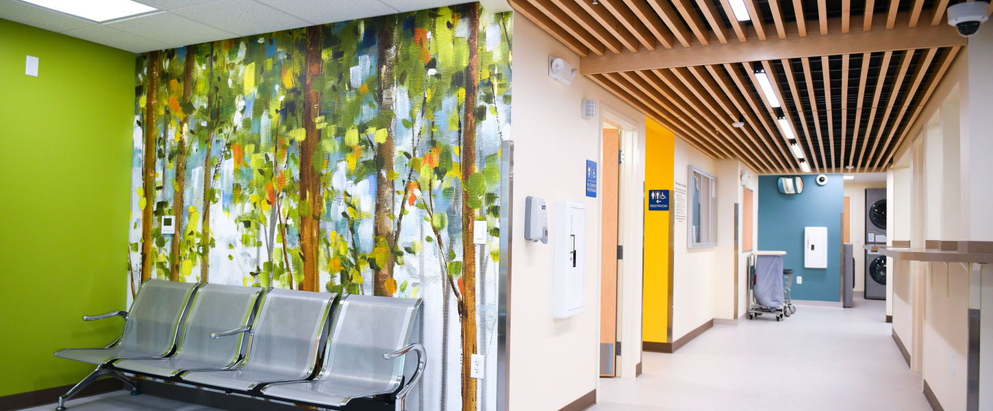 The Way Station: Health & Hygiene Center lobby