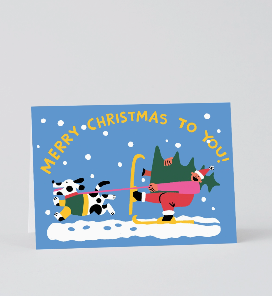 Kaart Merry Christmas to you