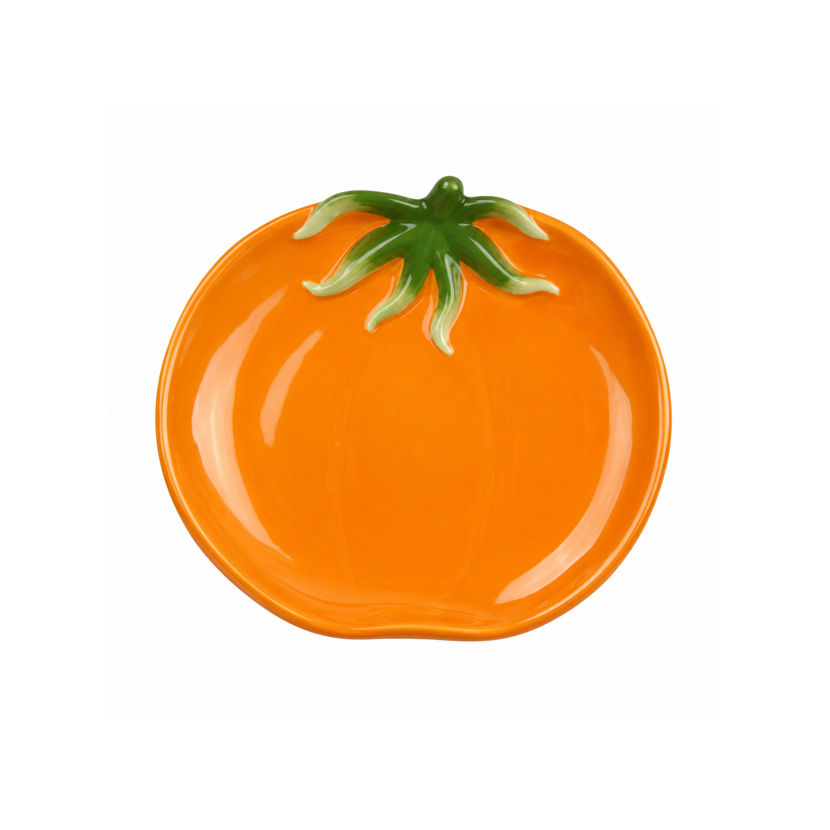 Tomaat bordje oranje