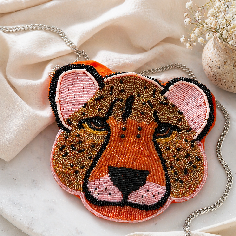 Thumbnail: Statement handtasje Leopard