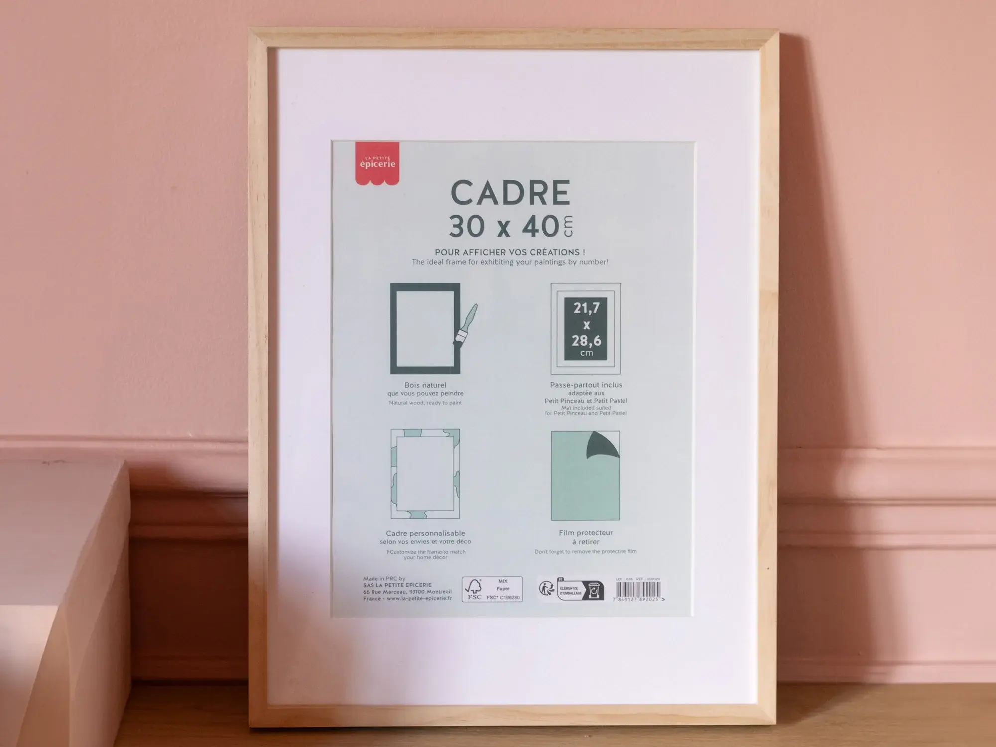 Kader voor Schilderen op nummer schilderij