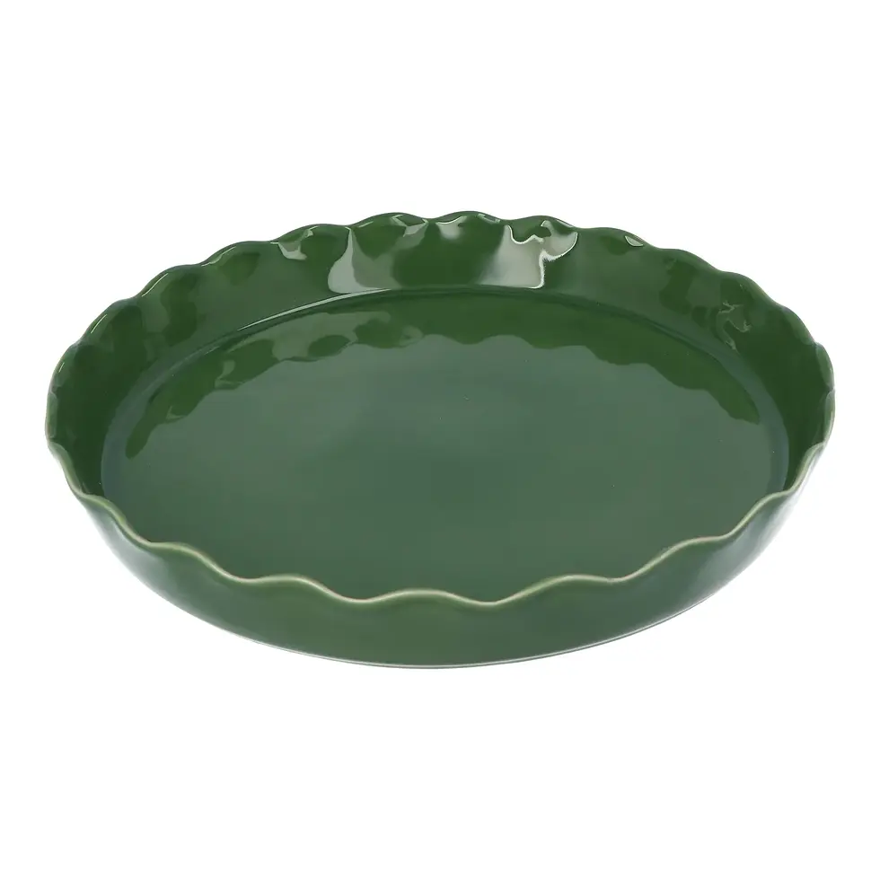 Taartschaal - Green 32 cm