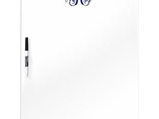 Hot Review! Navy 3 Initial Vine Script Monogram DIY BG Dry Erase Board
