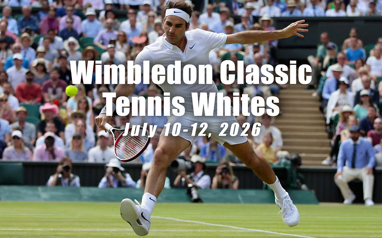 2026 Wimbledon Classic Tennis Whites Tournament