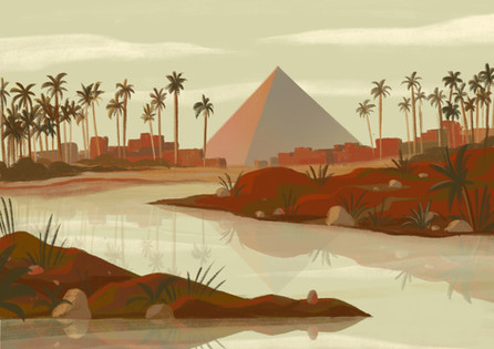 Egypt concept art