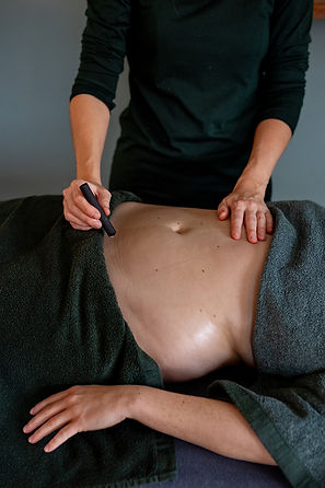 massage postpartum met moxa