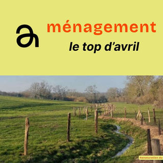 Ménagement du territoire : le top 5 d'avril