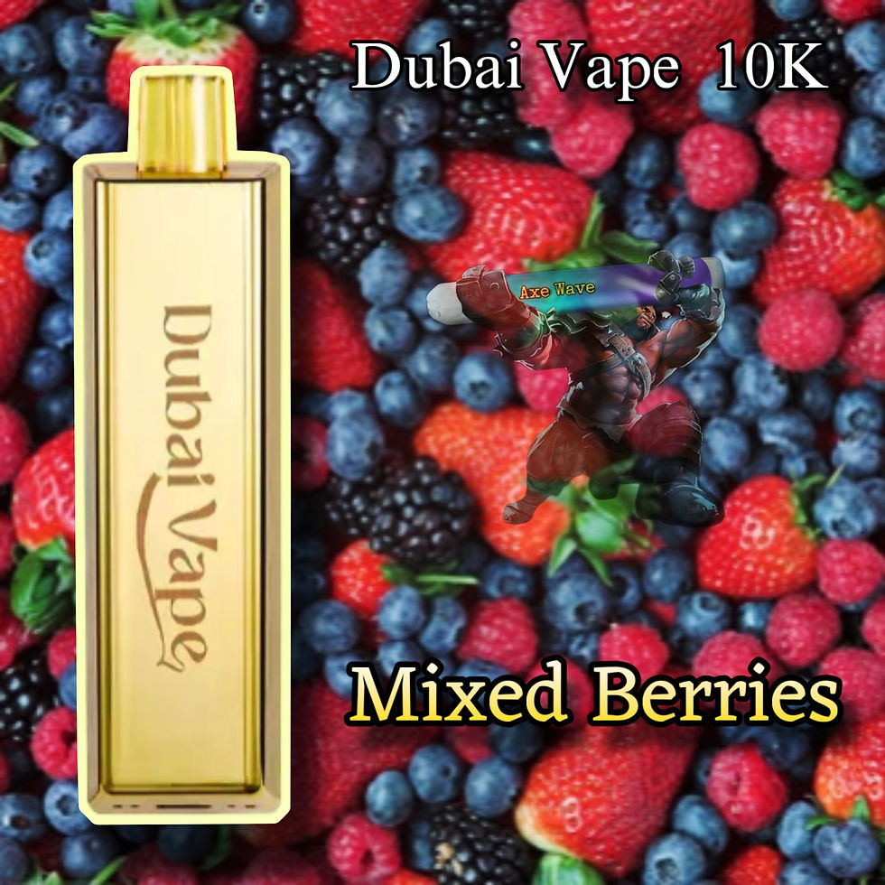 ภาพขนาดย่อ: Dubai Vape 10000 Puffs  Disposable [ดูไบเวป พอตใช้แล้วทิ้งหมื่นพัฟ] nic3% 