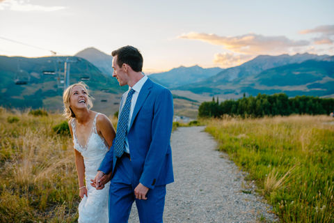 sunset in Crested Butte, Co