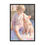 Thumbnail: Girl and Pig on Bed Framed Print