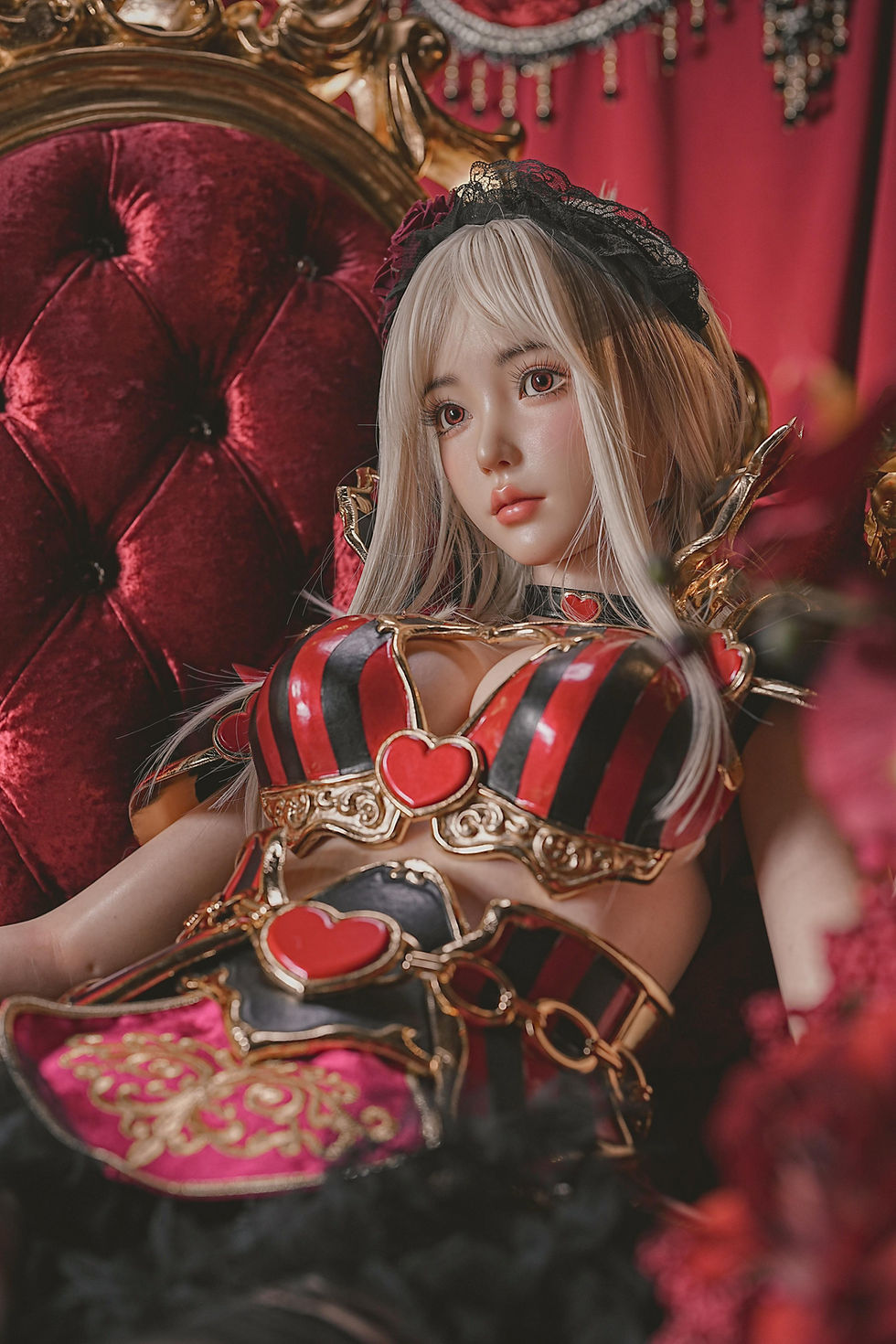 縮圖：楚玥 『ハートアーマーの暗黒女王』チュユエ（手描きメイクVer.）｜SHEDOLLロイヤルシアターシリーズ