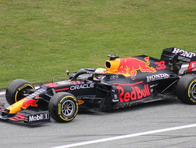 Max Verstappen F1 world champion.