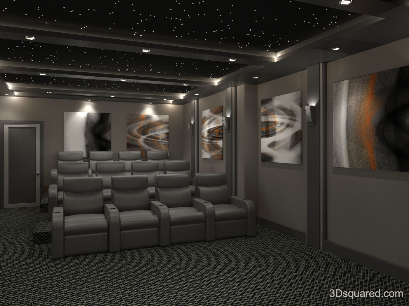 National Home Theater Design Company Custom Cinemas 3d Squared Inc.