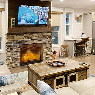 Cozy Living Room in Black Mountain