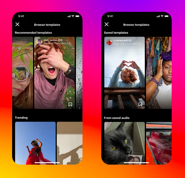 Instagram reel template update july 7th 2023