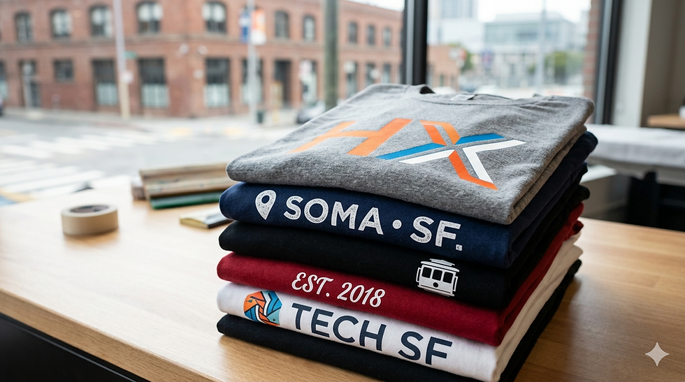Custom T-Shirts for Tech Companies in San Francisco