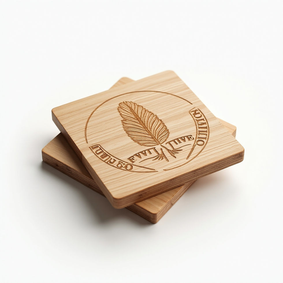 Engraved Wood Coasters