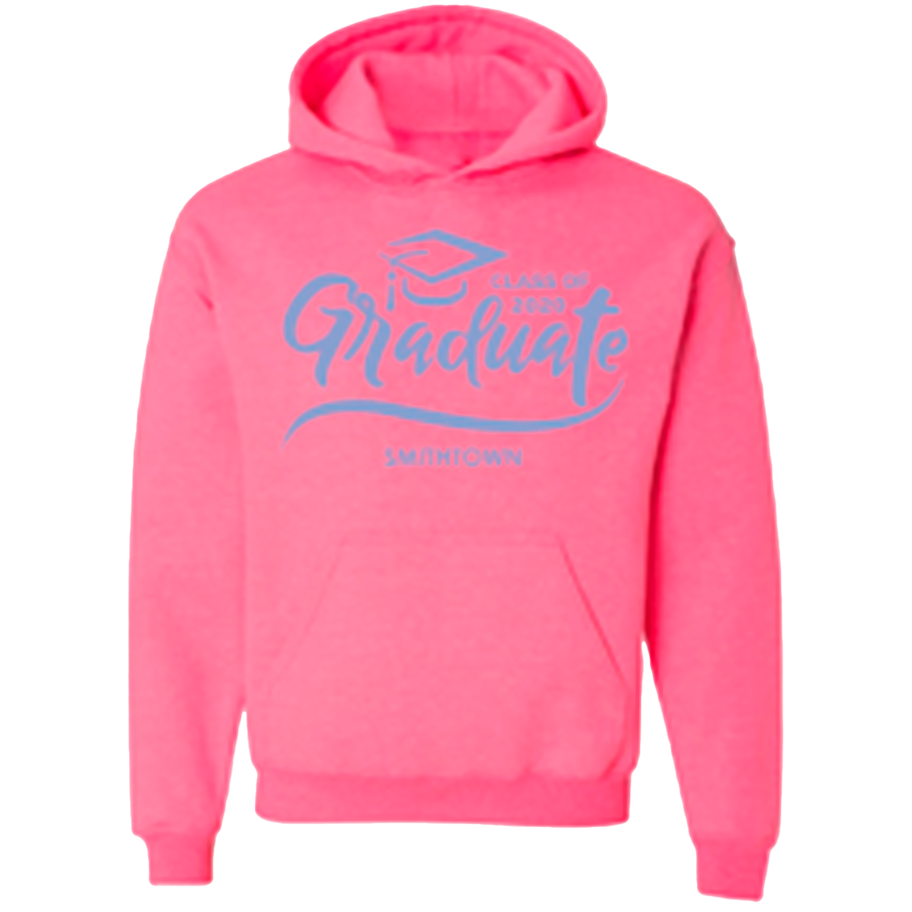 Imprinted Pullover Hoodie