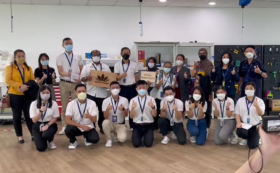 Group Photo at Makerspace
