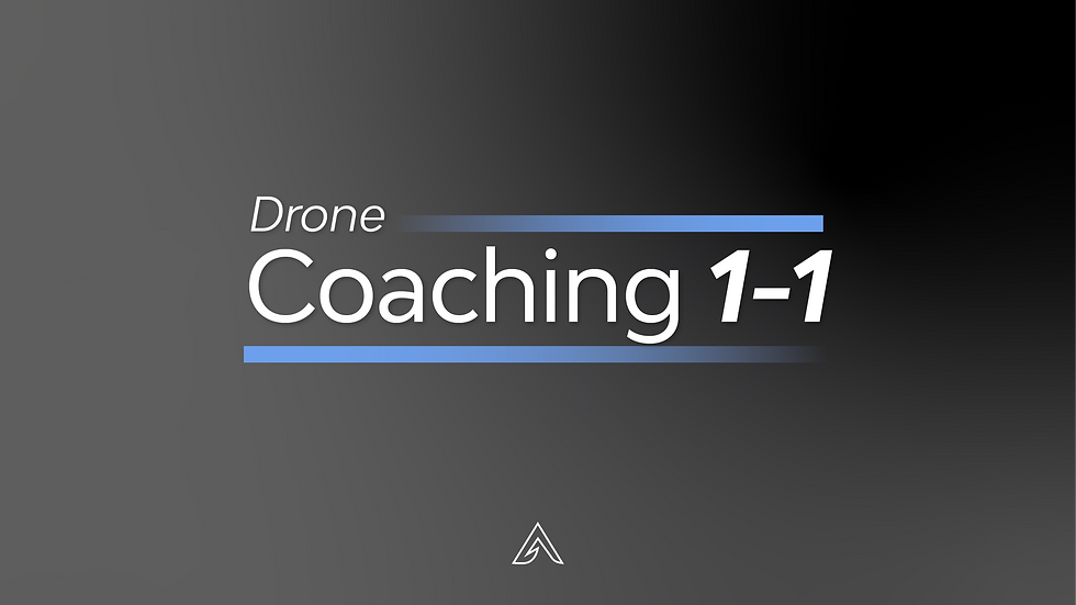 On Location Drone 1-1 Coaching