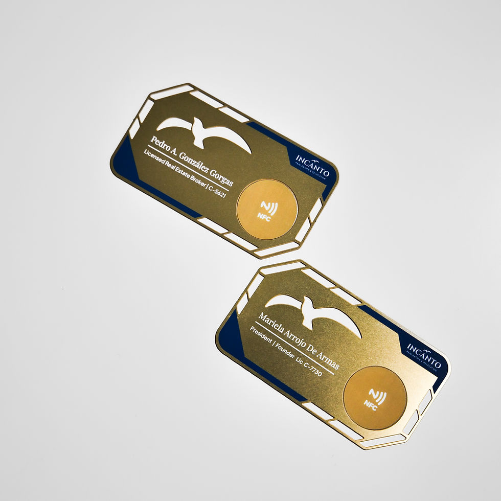 Miniatura: CUSTOM Metal NFC Business Cards by Acosta Tech