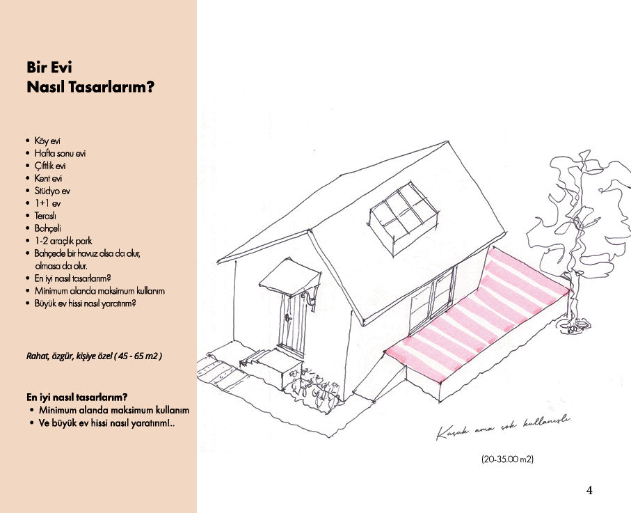 Küçük resim: BİR EV TASARIMI - NASIL TASARLARIM (PDF)