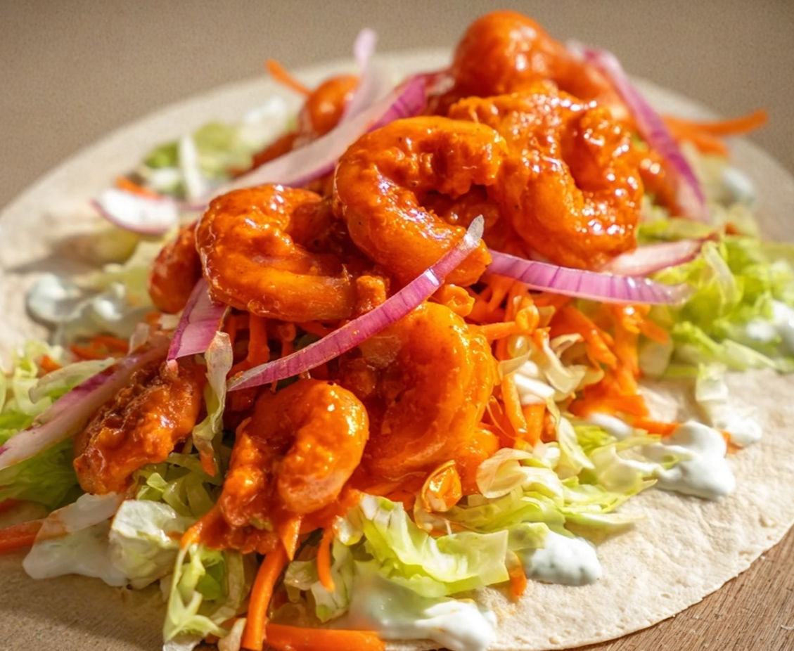 Kickin' Shrimp Wrap