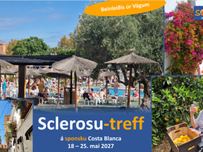Kom við Sclerosufelagnum til Albir í Spania