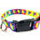 Thumbnail: Rainbow Hearts L/XL pet collar