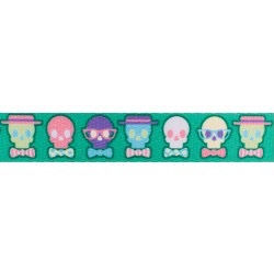 Thumbnail: Bow Tie Skulls s/m pet collar