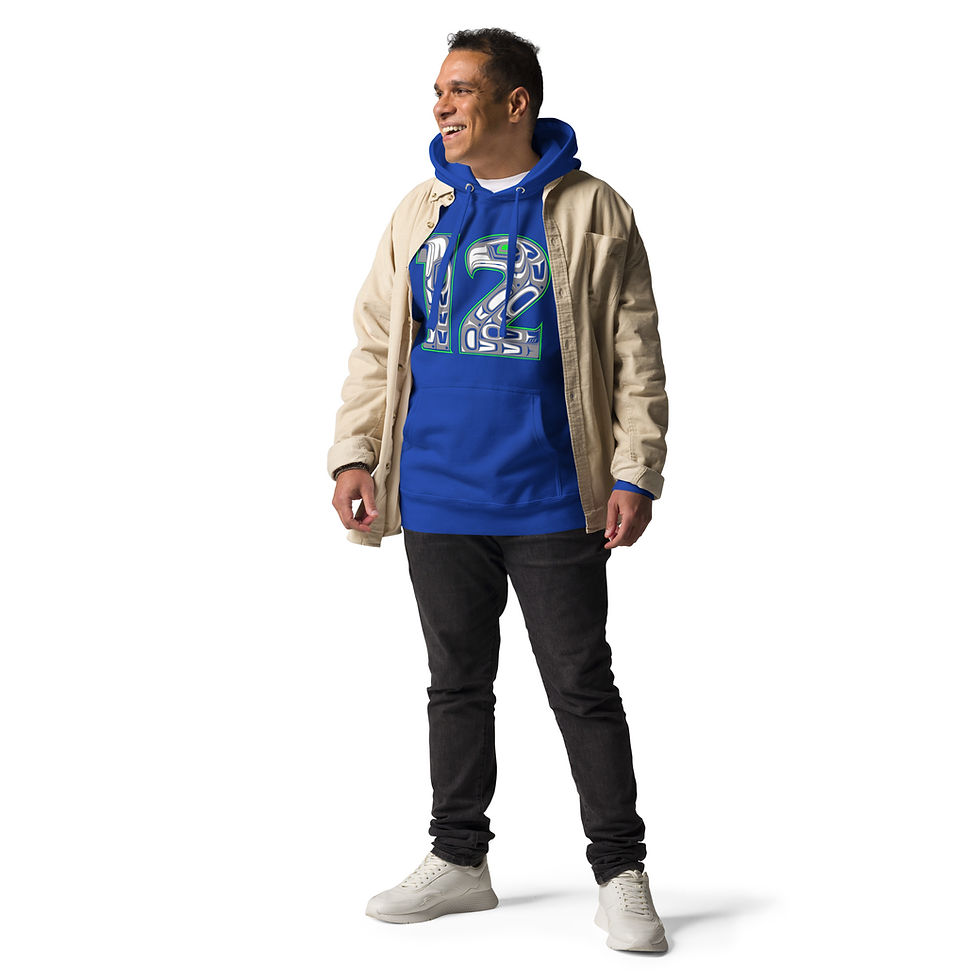 Thumbnail: Native 12 cotton unisex hoodie
