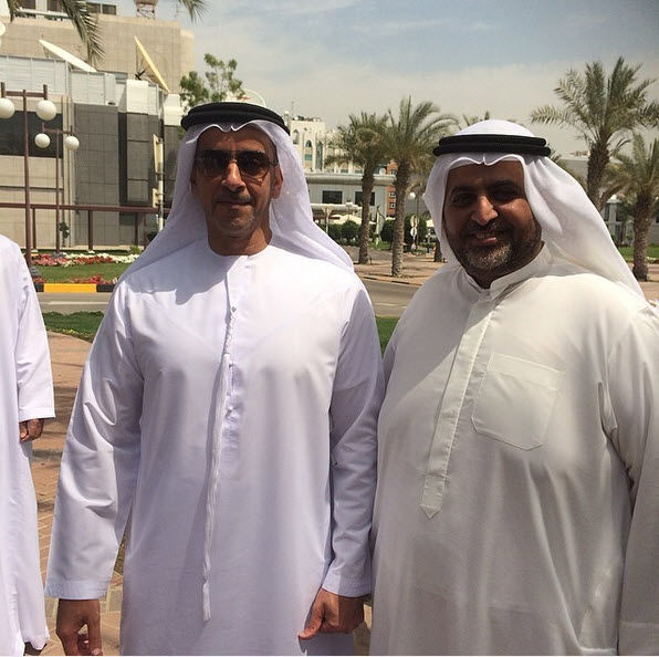 مع سمو الشيخ سيف بن زايد ال نهيان