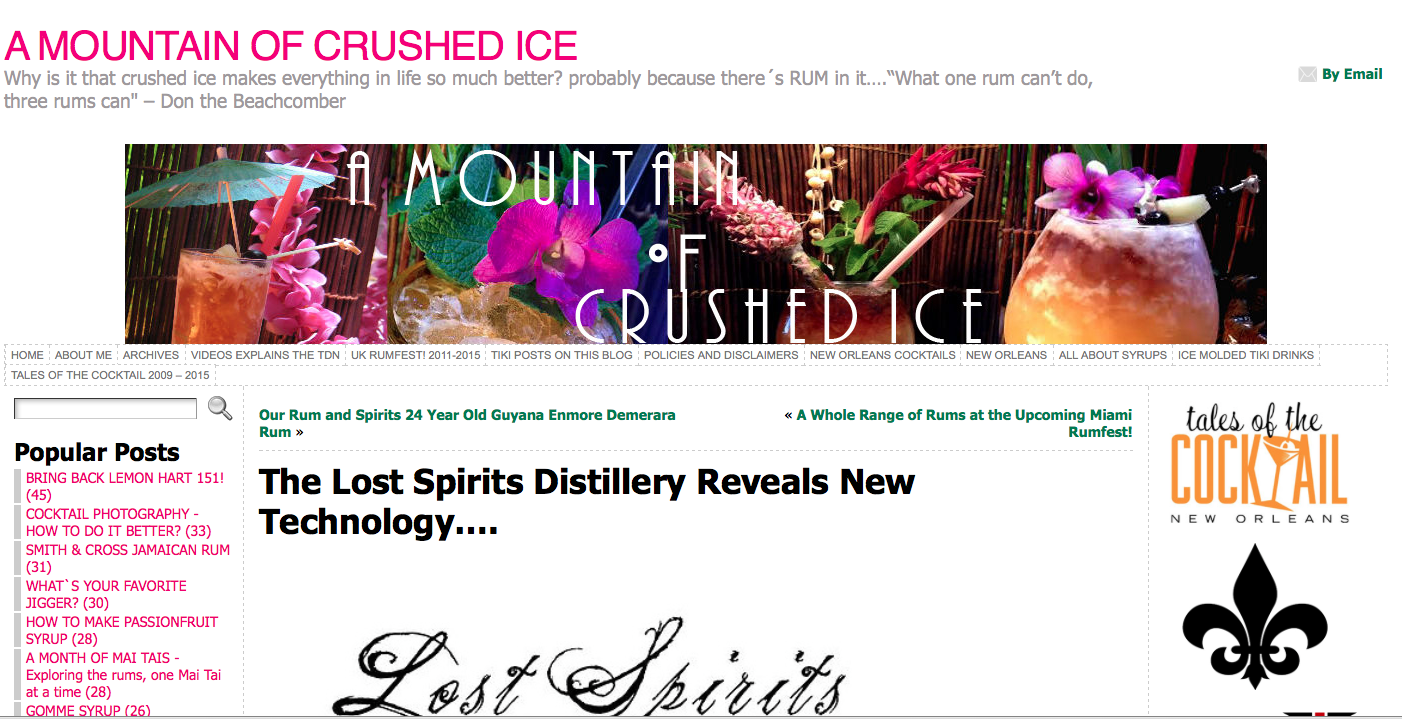 A Mountain of Crushed Ice