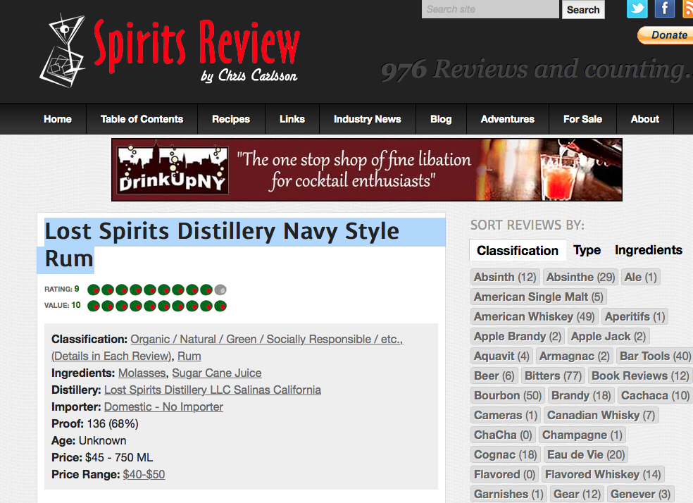 Spirits Review