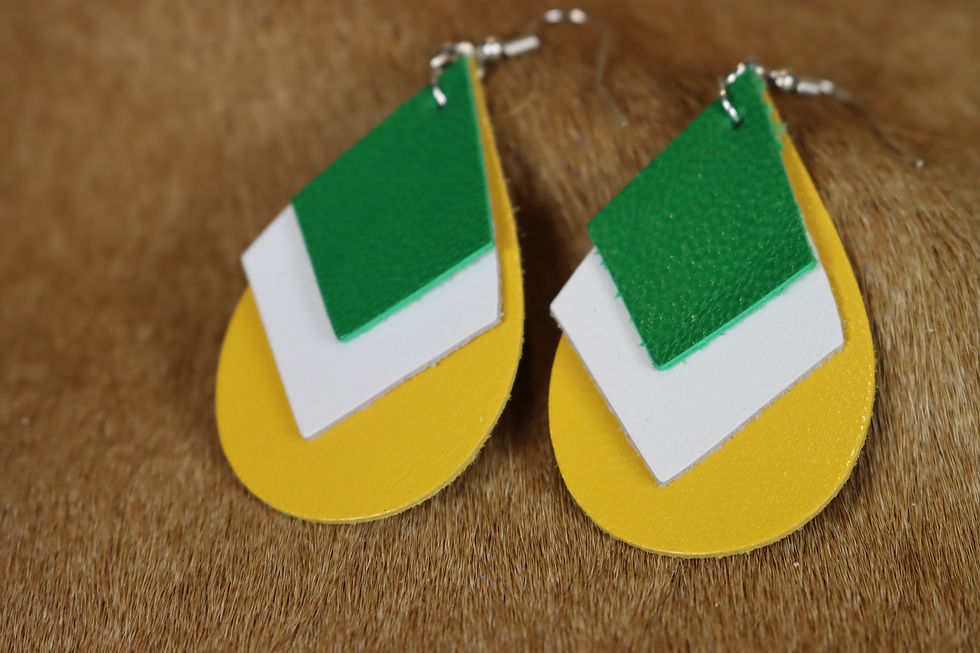 Thumbnail: Gold Teardrop Earring