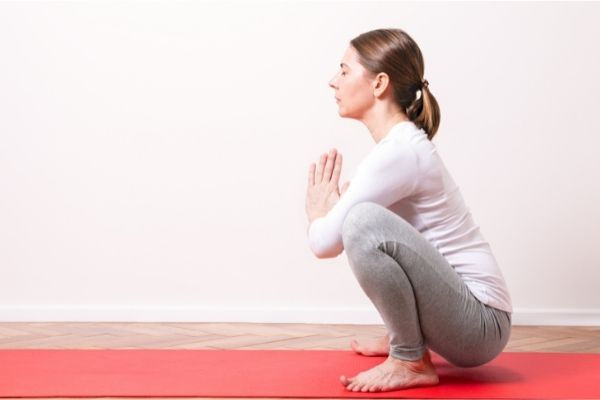 beginner kundalini yoga garland pose
