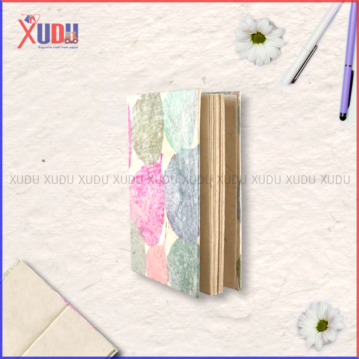 Lokta Diary (Leave Design)