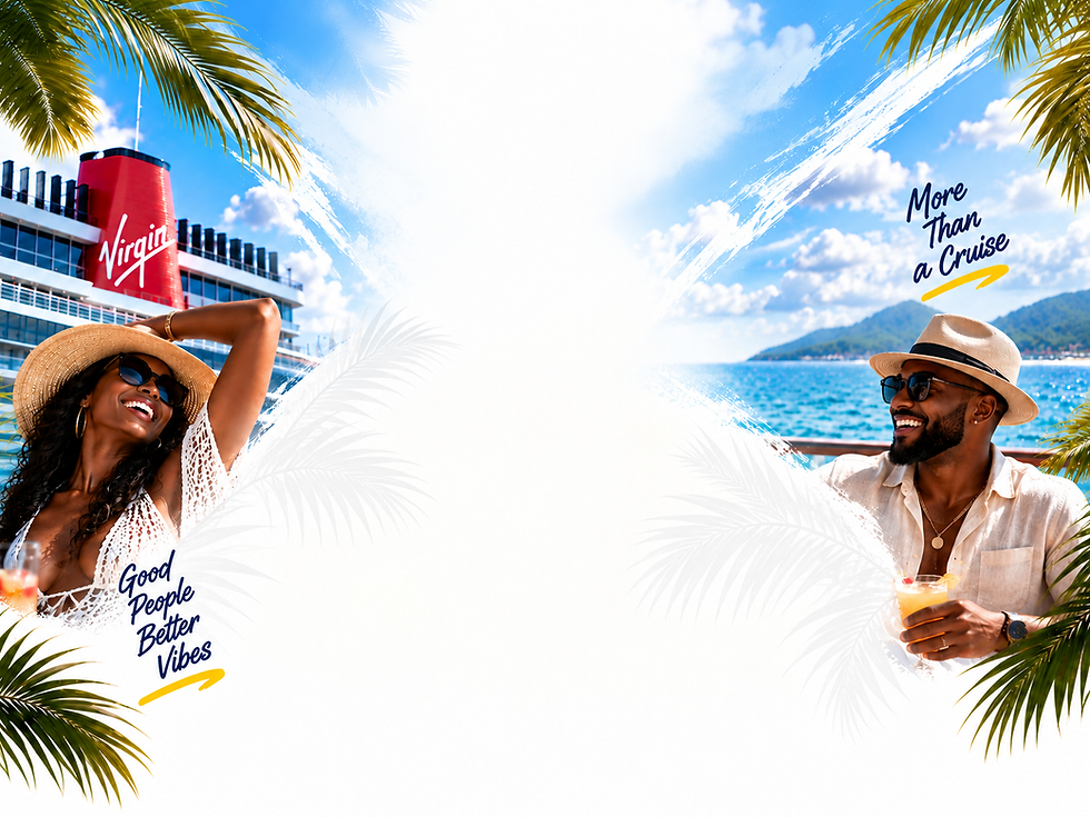 Southern soul cruise 2027 promotional banner, Virgin Voyages Scarlet Lady