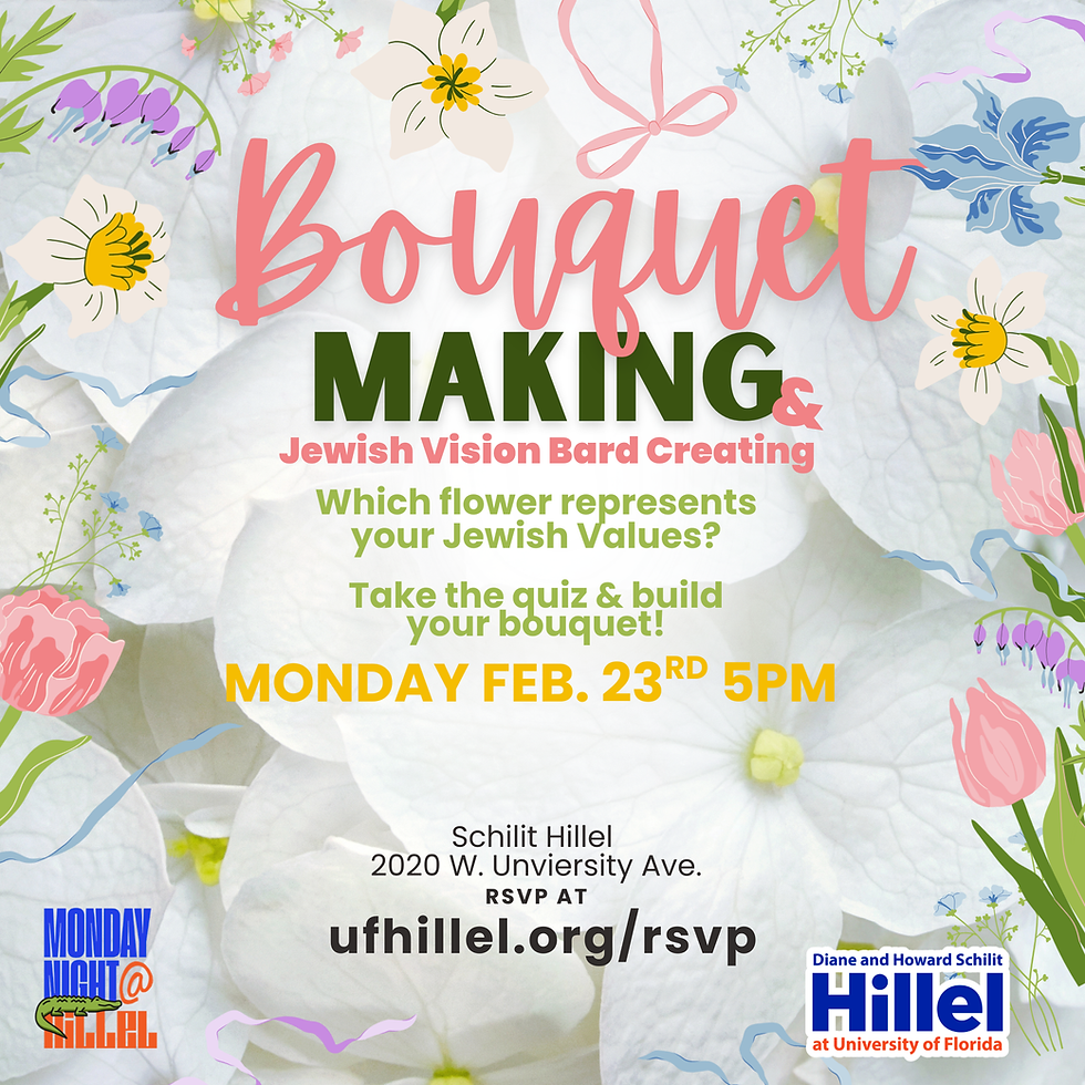 Bouquet Making & Vision Boarding