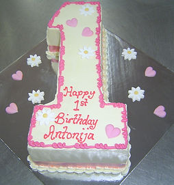 1 White and Pink with Daisies