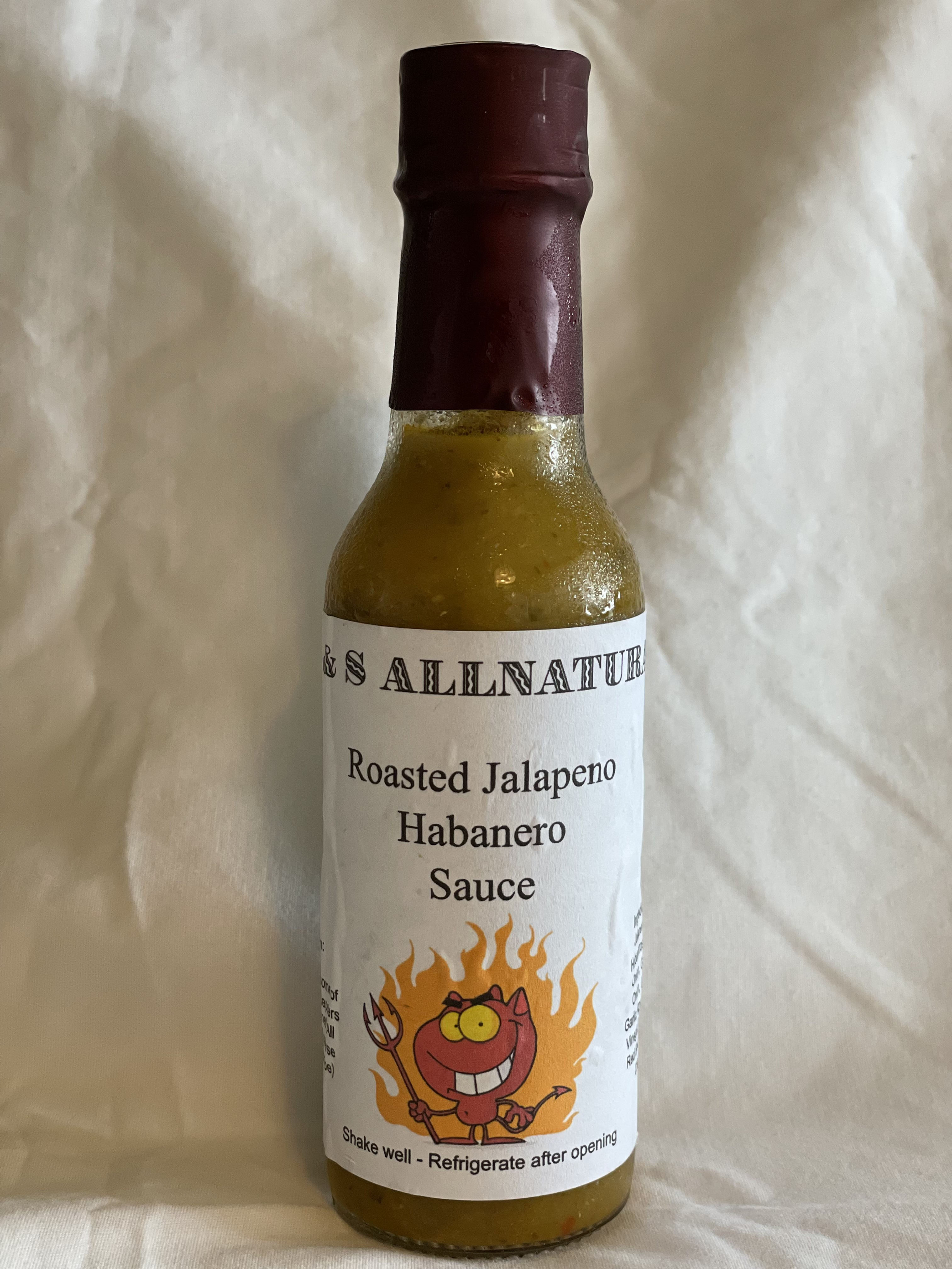Roasted Jalapeno Habanero Sauce