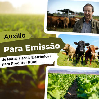 Comunicado Auxilio para Preenchimento e Emissão de Notas Fiscais Eletrônicas para Produtor Rural