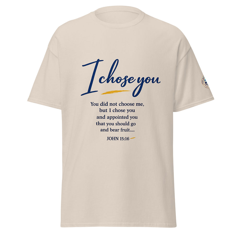 Thumbnail: The Missing Piece TShirt - I Chose You - John 15:16