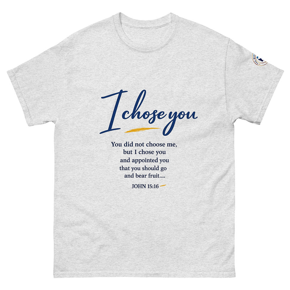 Thumbnail: The Missing Piece TShirt - I Chose You - John 15:16