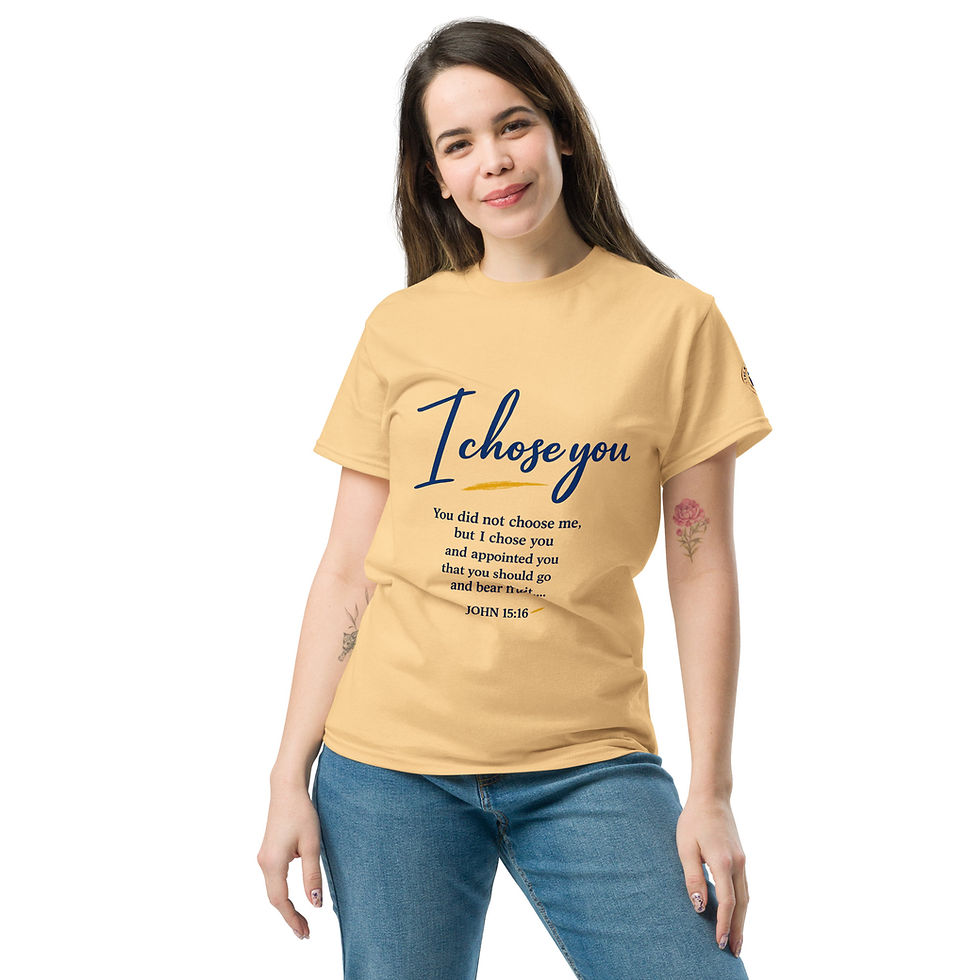 Thumbnail: The Missing Piece TShirt - I Chose You - John 15:16