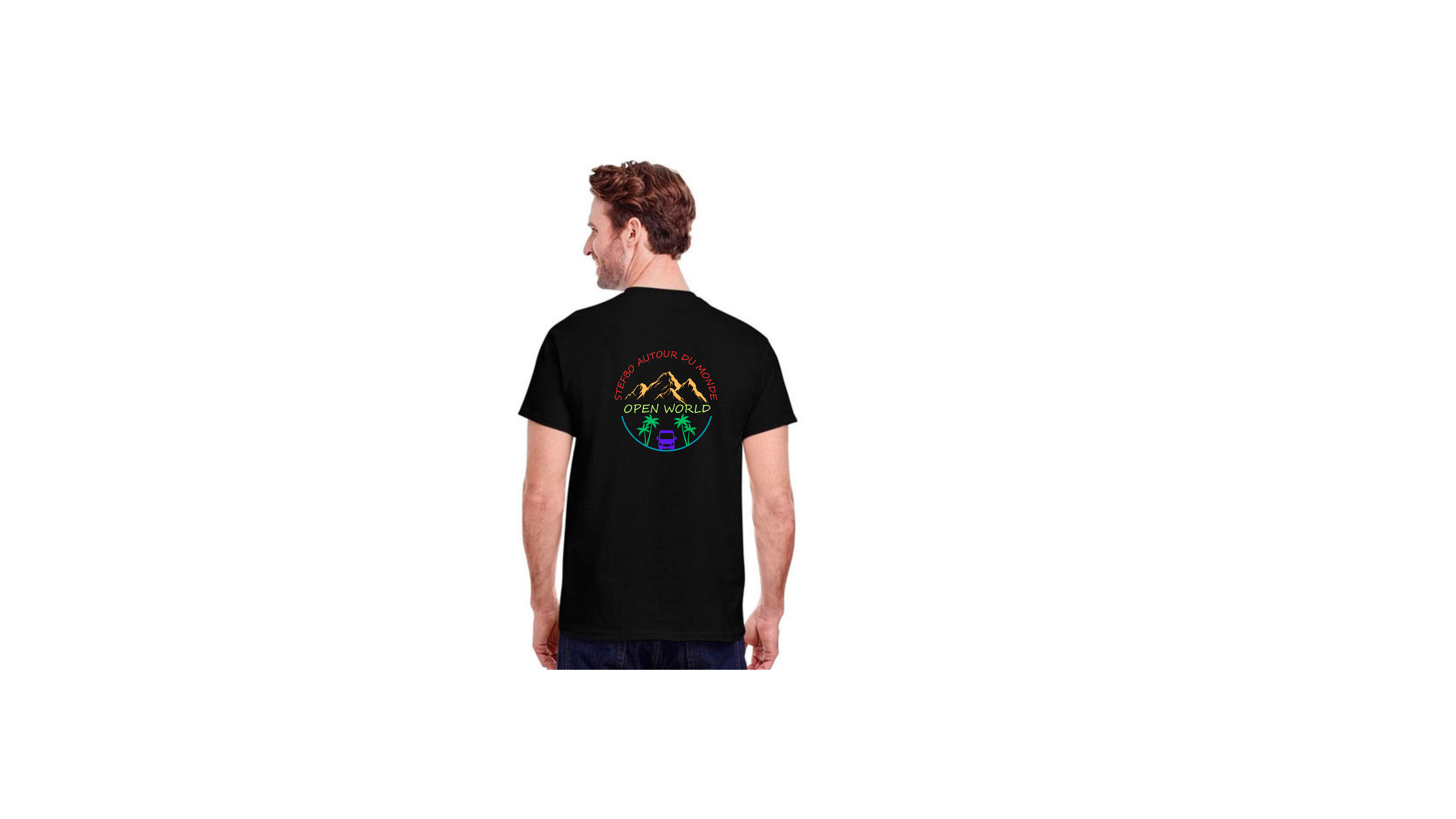 T-Shirt StefBo - Édition Inclusion - Noir