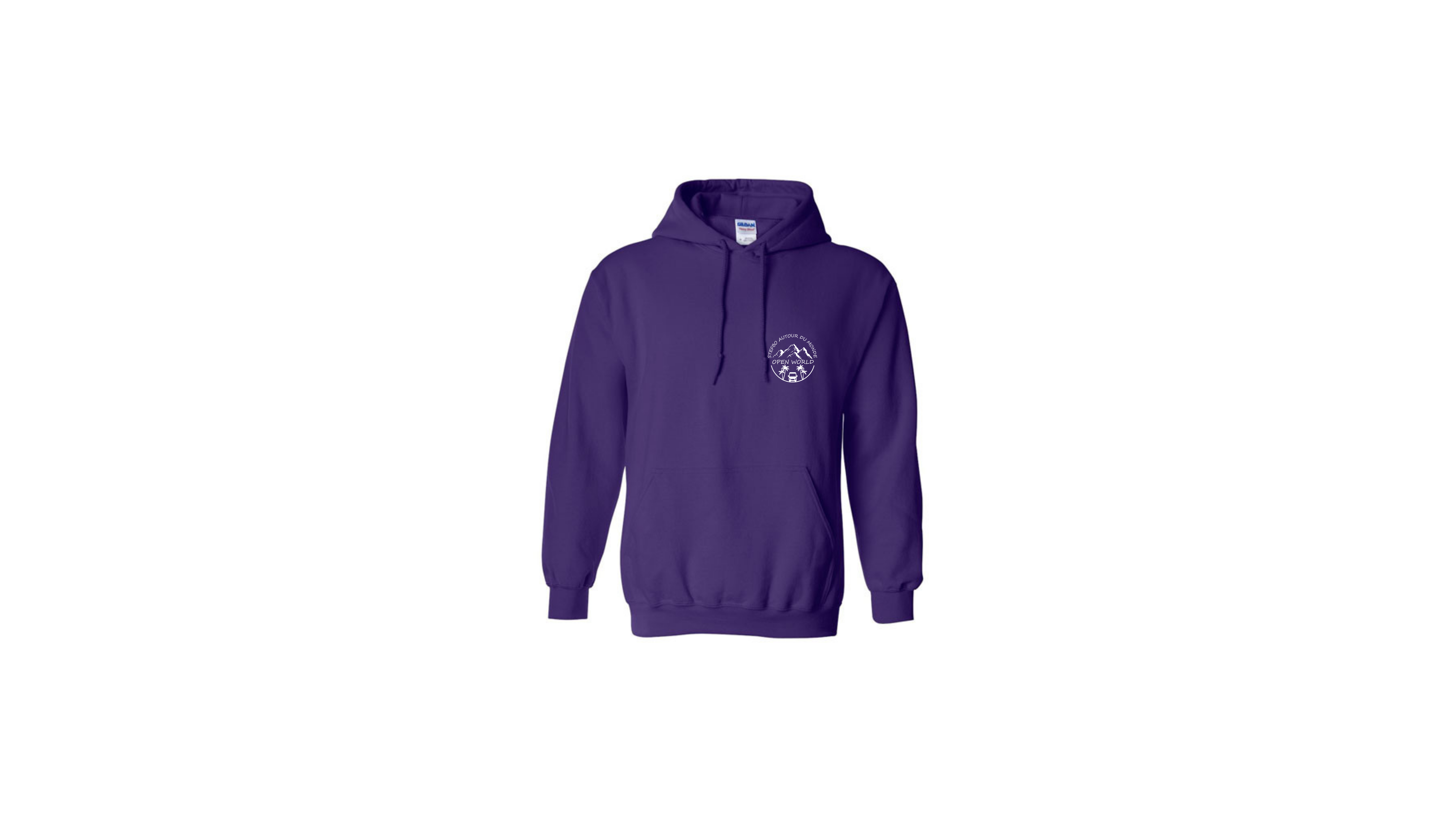 Hoodie Stefbo - Édition Exploration - Mauve
