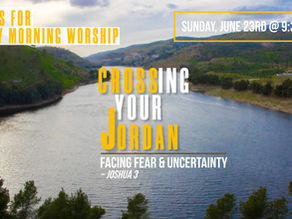 Sunday Morning Worship for June 23, 2024