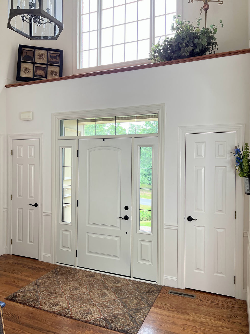 Front Entry Door - Inside