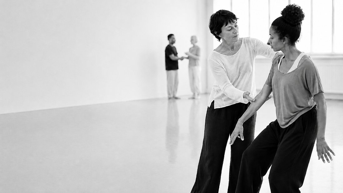 Danseur en mouvement, travail postural